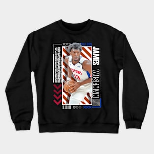 James Wiseman Paper Poster Version 10 Crewneck Sweatshirt